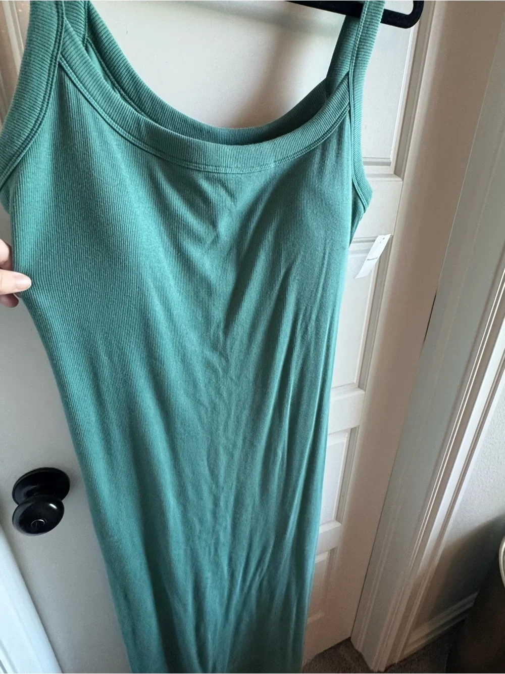 Abercrombie & Fitch Seafoam Green Sleeveless Maxi Dress